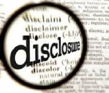 ethics to disclose or not disclose